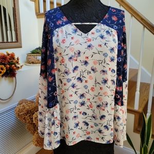 Floral Design Blouse